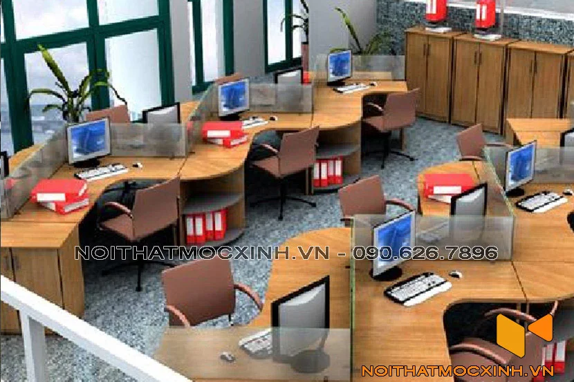 bố trí bàn làm việc khoa học 02