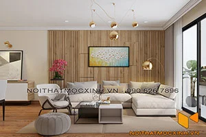 nội thất phòng khách eco lake view Đại Từ