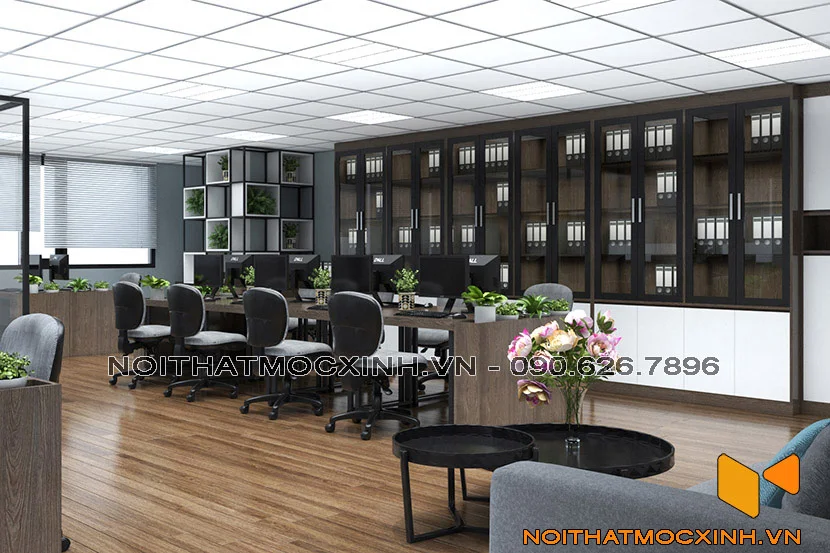 nội thất văn phòng cty mdc company 01