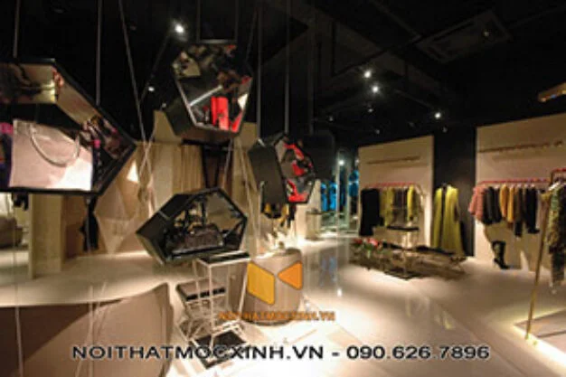 thiết kế nội thất showroom